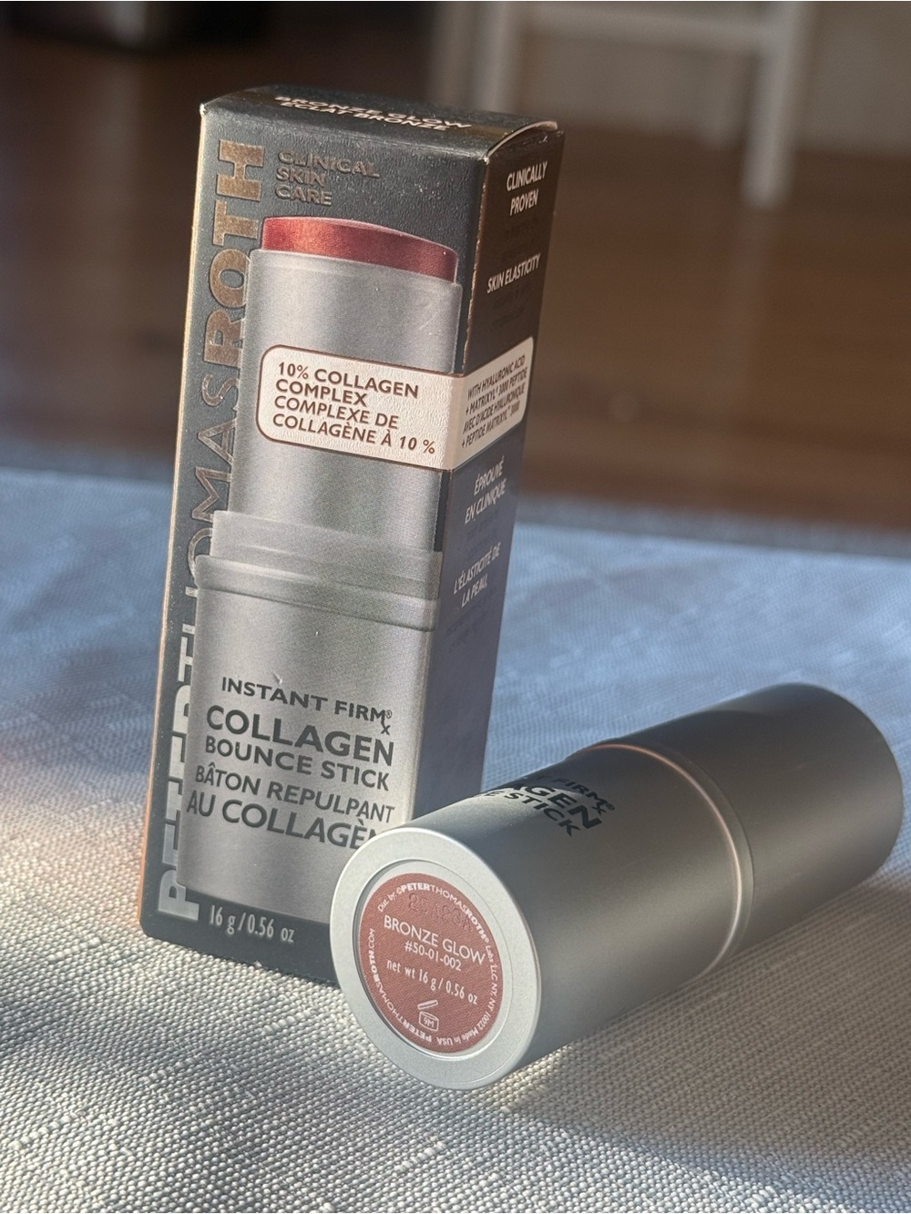 Peter Thomas Roth FIRMx Collagen Bounce Stick Bronze Glow 0.56 oz NIB